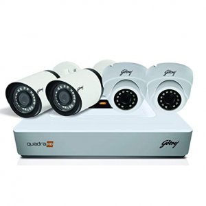 Godrej Security Solutions Wired 1080p HD 2MP Security Camera Kit
