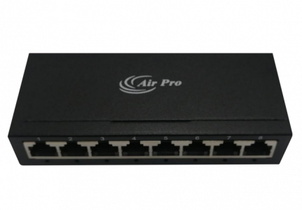 Air Pro 8port 10/100/1000 Gigabit Unmanaged Switch